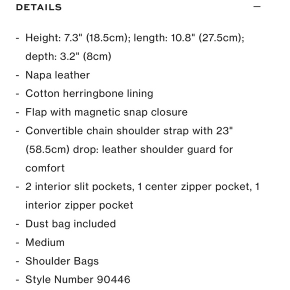 Tory Burch Kira Chevron convertible shoulder bag. - Picture 13 of 17